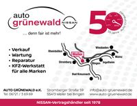 Auto-Gruenewald-Anzeige-Landkarte